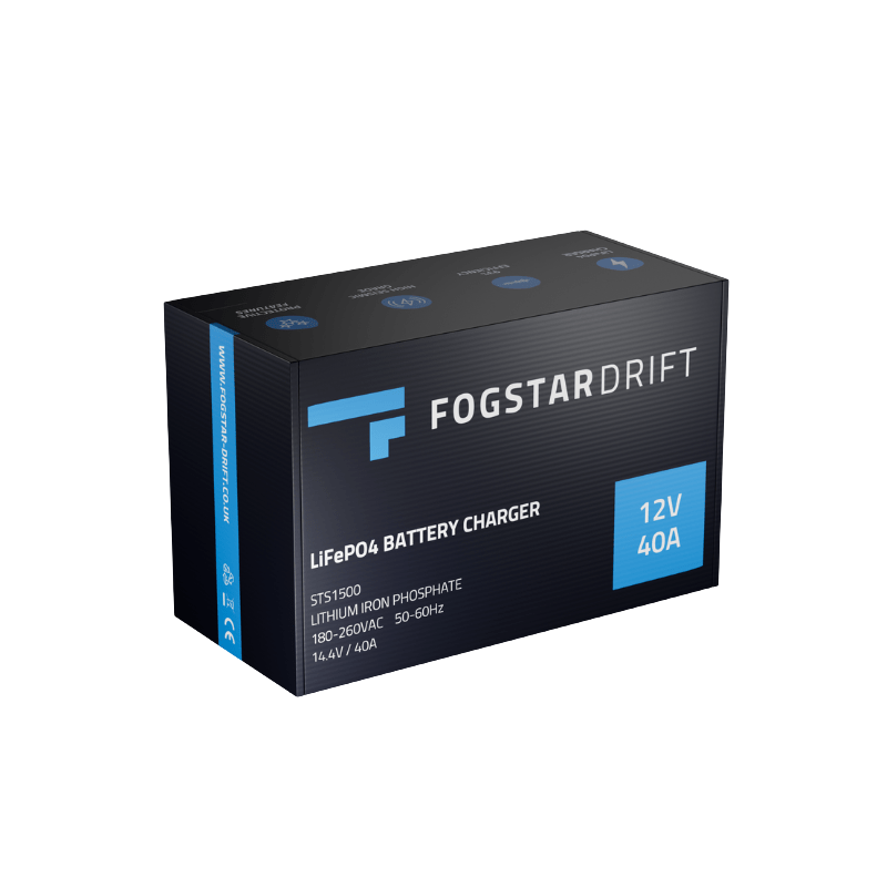 12V 40A - LiFePO4 Charger (Fogstar Drift)