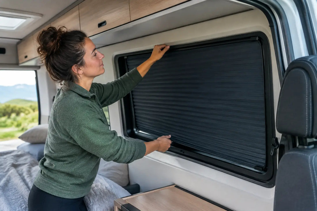 How to Fit Blackout Blinds in a Campervan