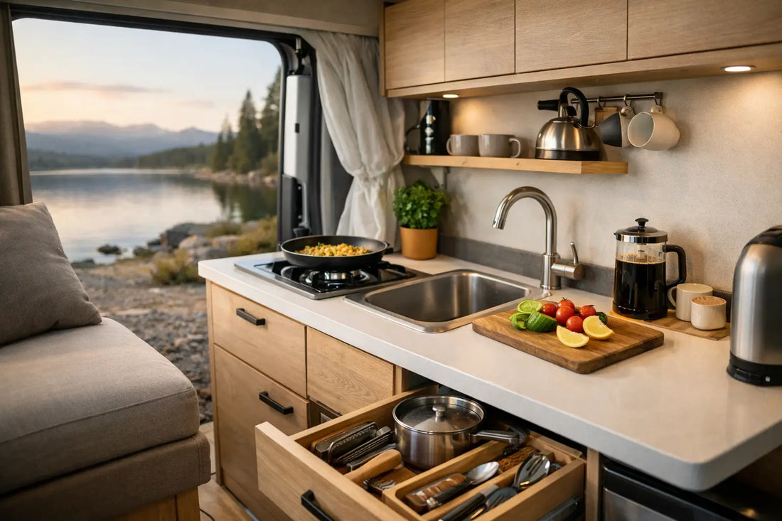 Campervan Kitchen Units That Work on the Road