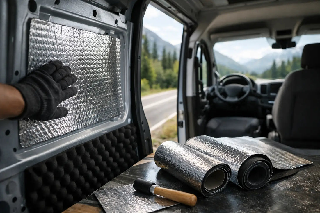 Campervan Sound Deadening for Quieter Miles