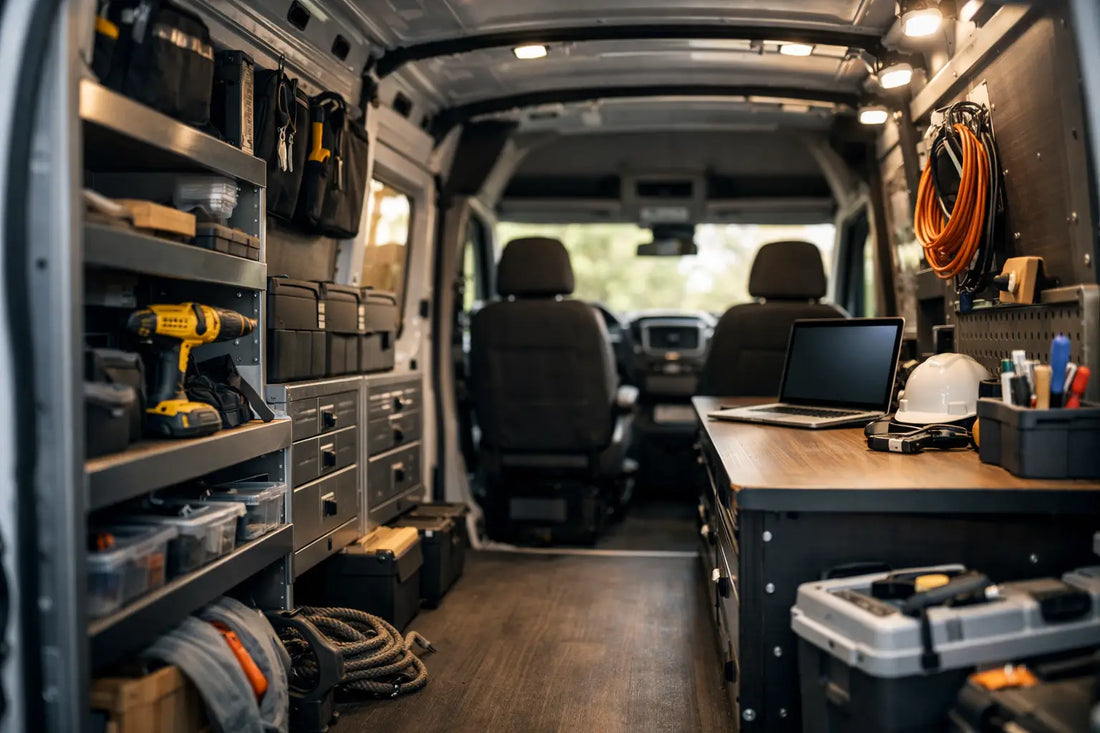 Van Interiors That Work Hard on the Road
