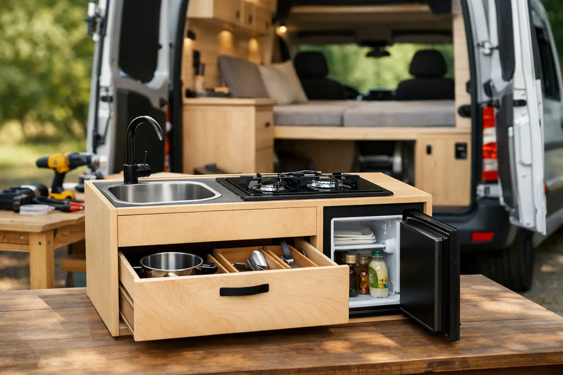 How to Build a Campervan Kitchen Pod Properly