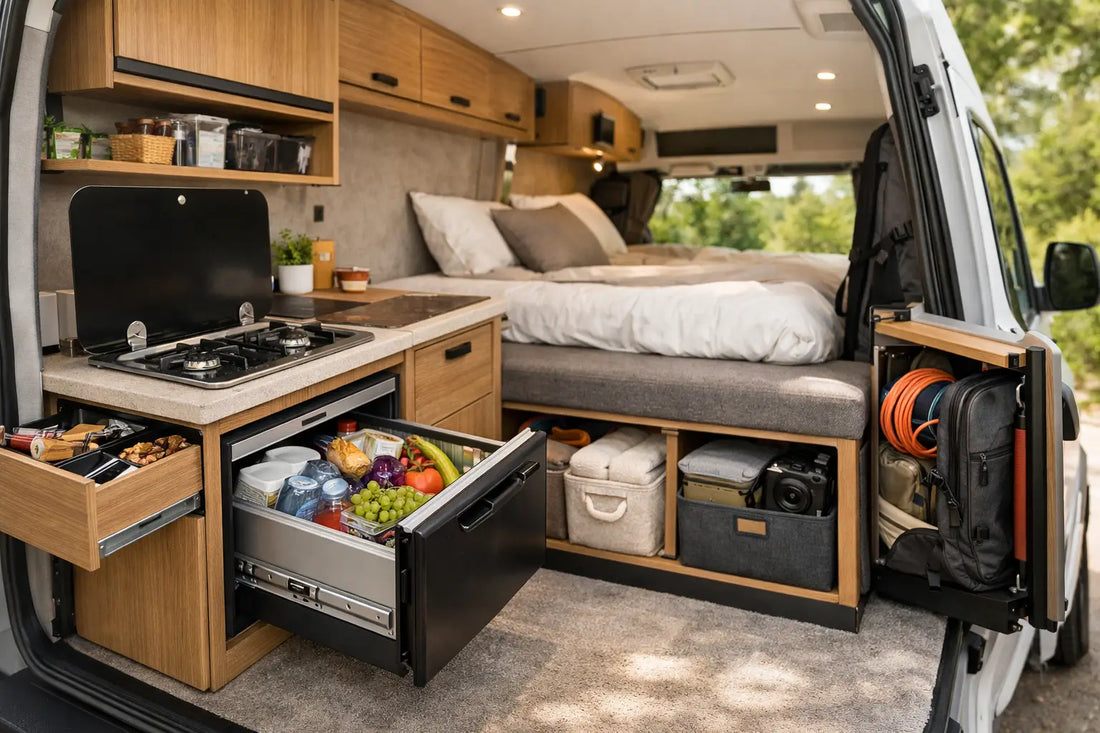 Campervan Pod Storage Ideas That Work Harder