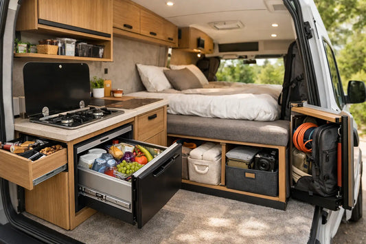 Campervan Pod Storage Ideas That Work Harder