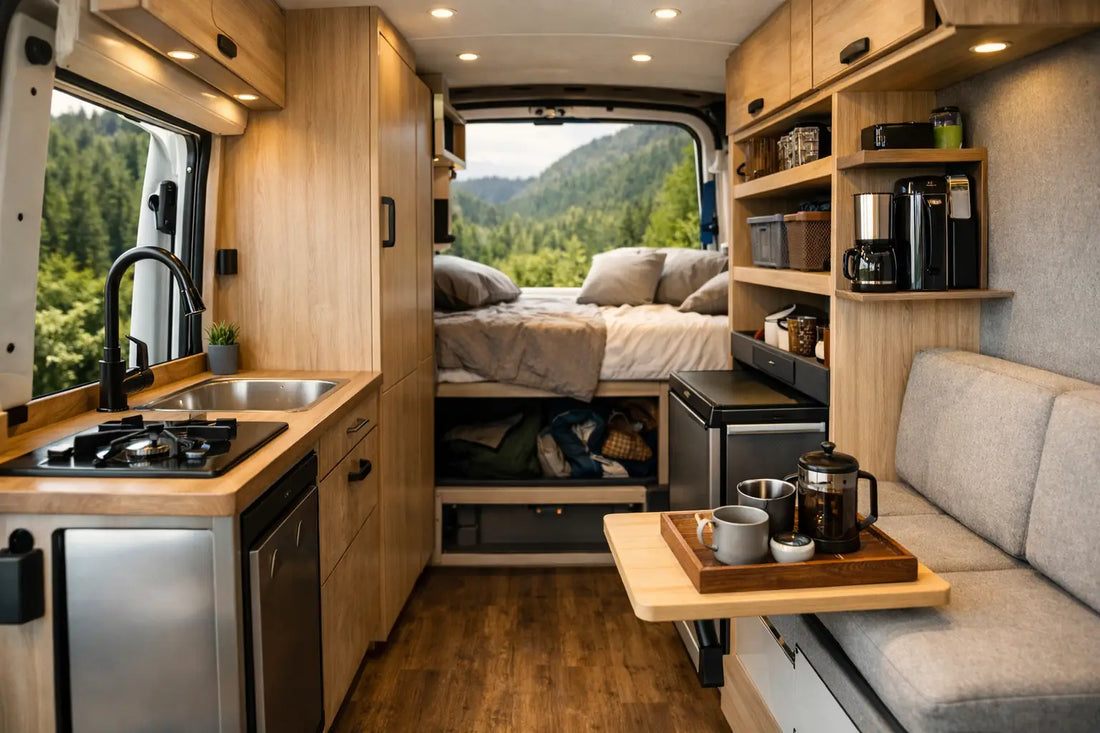 12 Campervan Pod Ideas for a Practical Van Build