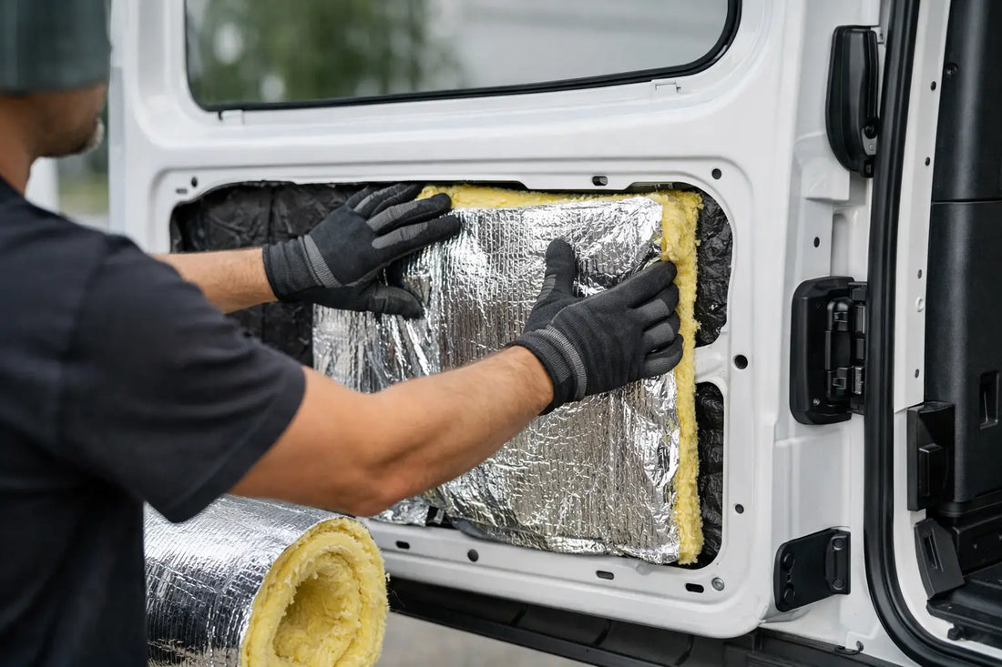How to Insulate a Van Sliding Door Properly