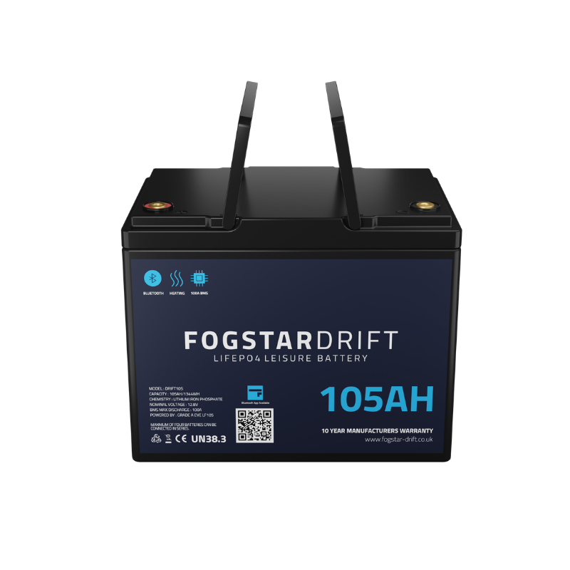 Fogstar Drift 12V 105Ah Lithium Leisure Battery