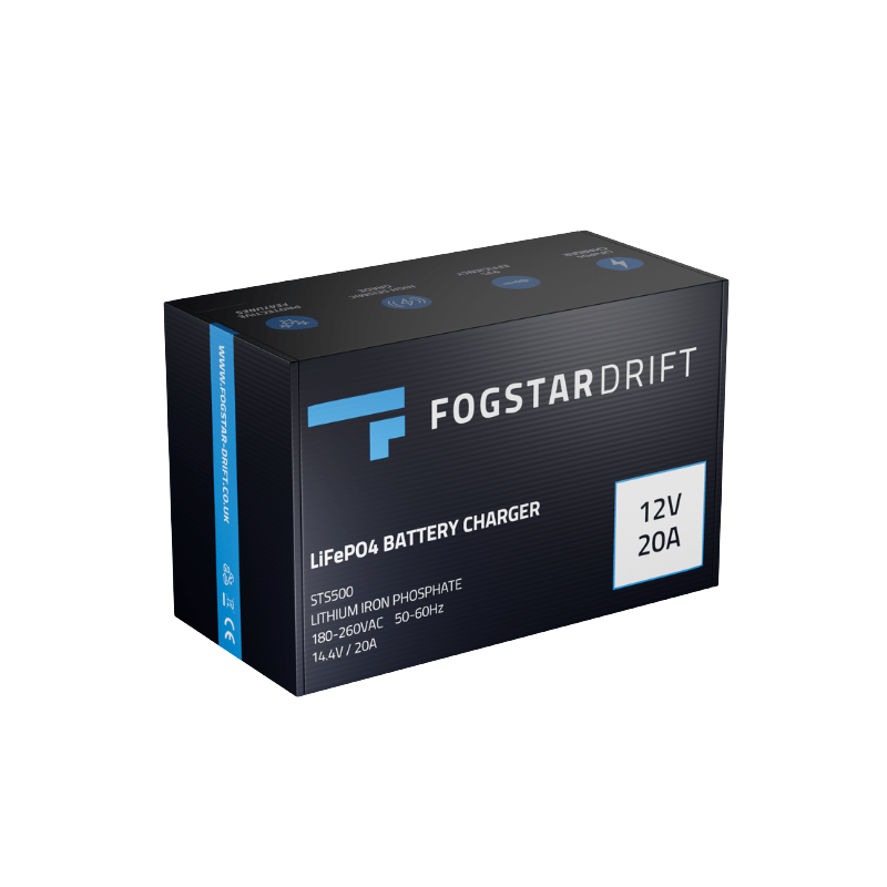 12V 20A - LiFePO4 Charger (Fogstar Drift)