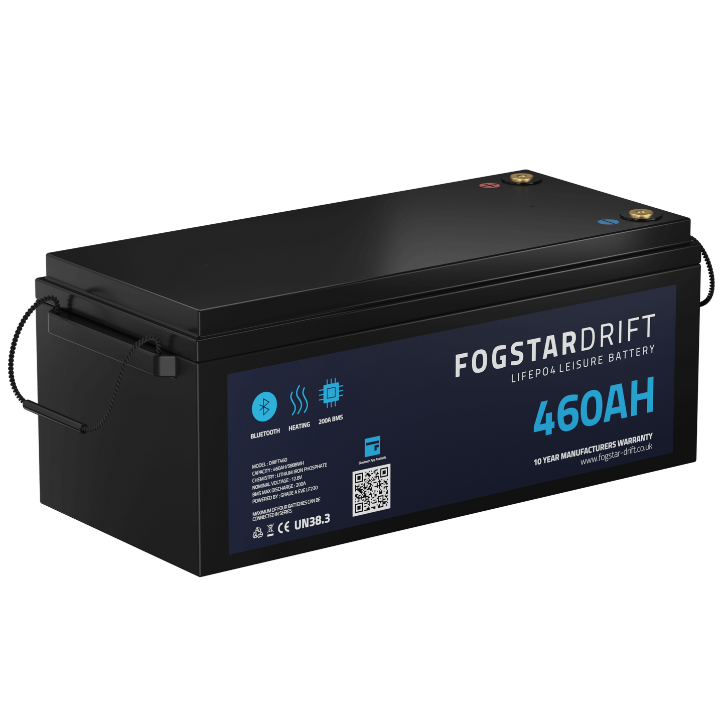 Fogstar Drift 12V 460Ah Lithium Leisure Battery
