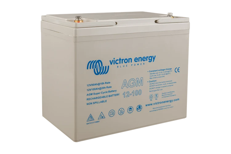 Victron 12V/100Ah AGM Super Cycle Battery (M6) - BAT412110081