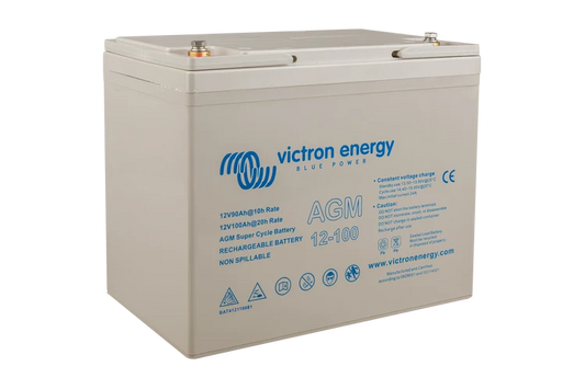 Victron 12V/100Ah AGM Super Cycle Battery (M6) - BAT412110081