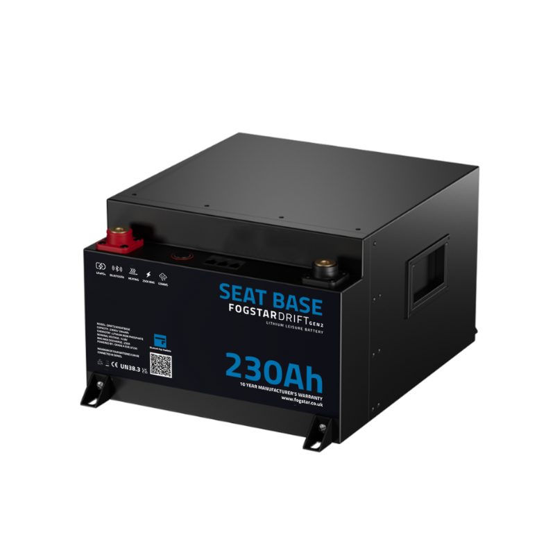 Seat Base Fogstar Drift 12V 230Ah Lithium Leisure Battery (Gen2)