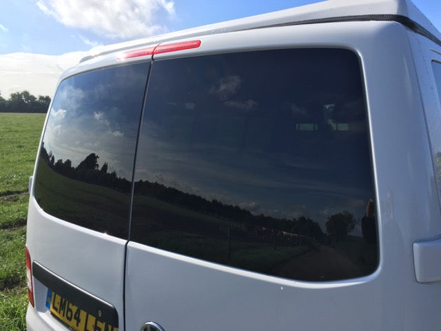 VW T5/T5.1/T6/T6.1 – Fixed Windows – Barn Door – SWB/LWB – Pair – Privacy Glass